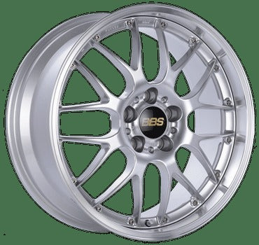 BBS Wheels RSGT Diamond Silver w/ Diamond Cut Machined Lip 18x10 | 5x130 (RS928HDSPK)