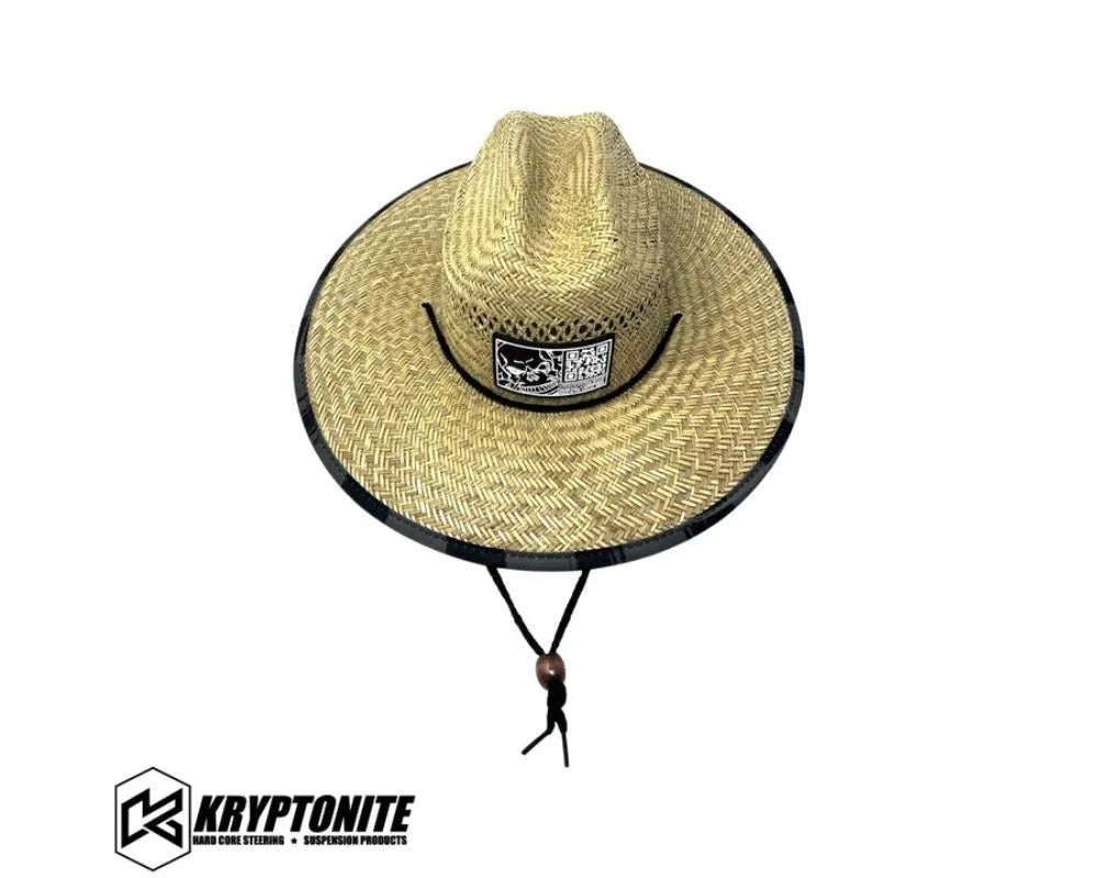 Kryptonite Graphic Straw Hat | STRAWQR2