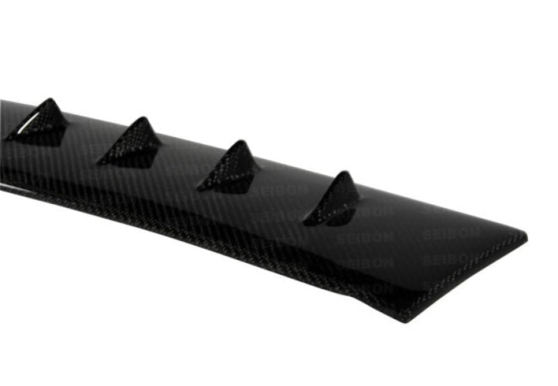 Seibon Carbon Fiber Rear Fin Spoiler | 2008-2015 Mitsubishi Evo X (RFS0809MITEVOX)