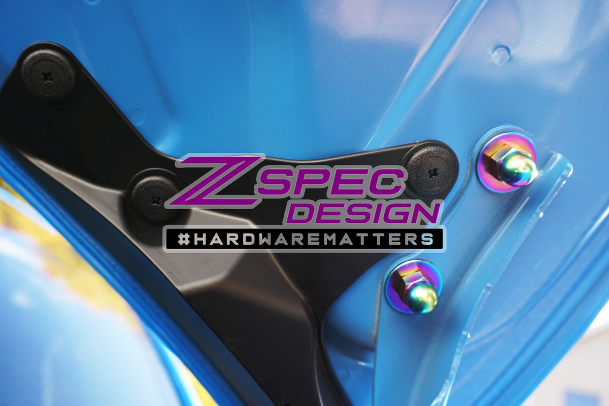 ZSPEC "Stage 2" Dress Up Bolts® Titanium Fastener Kit | 2022+ Toyota GR86/Subaru BRZ (00843612124289)
