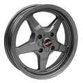 Race Star Wheels 91 Drag Star Series Metallic Gray 15x3.75 | 4x108 (91-537021G)