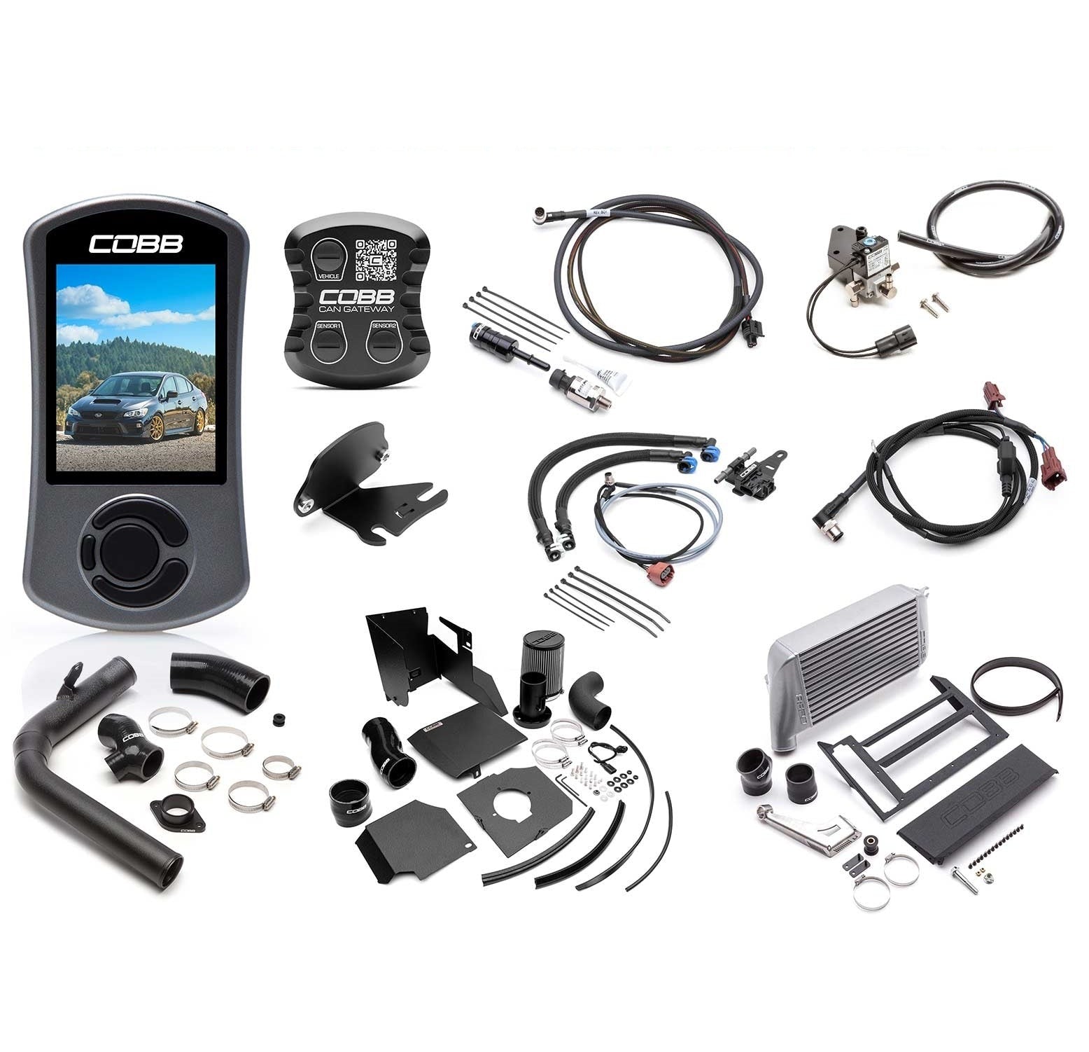 Cobb Tuning NexGen Stage 2 + CAN Flex Fuel Power Package | 2018-2021 Subaru WRX (SUB004NG2W2-2FF)