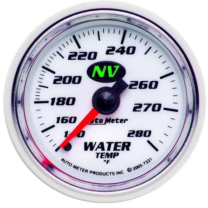 Autometer 2-1/16" 140-280 °F Water Temperature Gauge NV | Universal (7331)