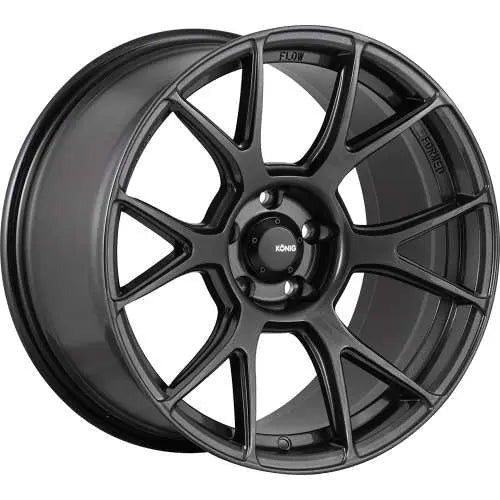 Konig Ampliform Dark Metallic Graphite Gray 18x10 | 5x114.3 (AM08514206)