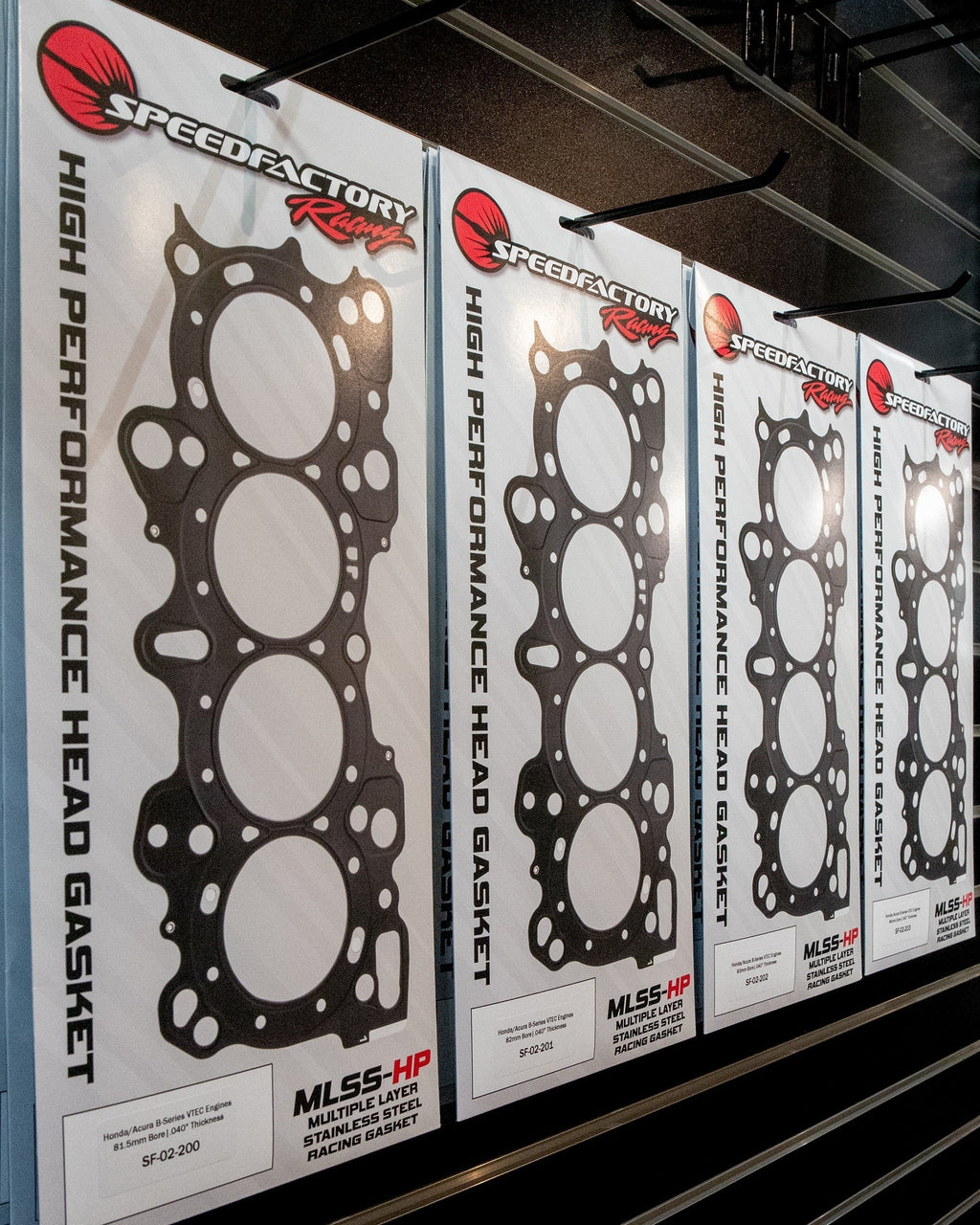 SpeedFactory Racing High Performance MLSS-HP Head Gaskets | 1990-2001 Acura Integra, 1999-2000 Honda Civic Si, and 1997-2000 Honda Civic Type-R (SF-02-200)