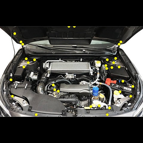 ZSPEC "Stage 1" Dress Up Bolts® Stainless/Billet Fastener Kit | 2022+ Subaru WRX (00843612137968)