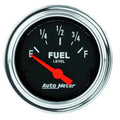 Autometer 2-1/16" 0-90 Ω GM Fuel Level Gauge SSE | Universal (2514)