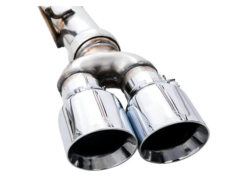 AWE 0FG Catback Exhaust for Silverado ZR2/Sierra AT4X - Quad Chrome Silver Tips (3015-42284)