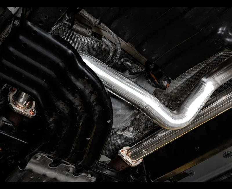 AWE 0FG Catback Exhaust for RAM TRX - Diamond Black Tips (3015-33005)