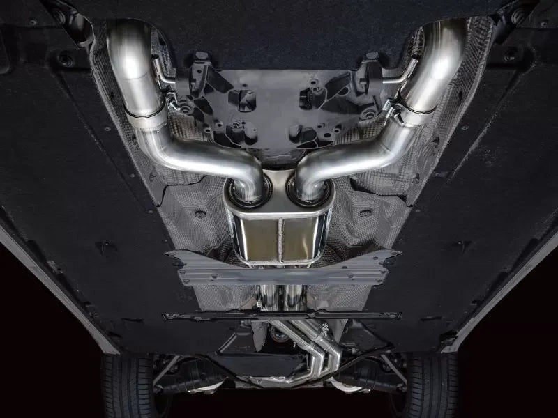 AWE Touring Edition Exhaust for Audi C8 S6/S7 - Chrome Silver Tips (3015-42103)