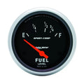 Autometer 2-5/8" 16-158 Ω Fuel Level Gauge SPORT-COMP | Universal (3518)