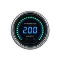 Autometer 2-1/16" Two Channel 0-2000 oF Digital Pyrometer EGT Gauge Cobalt | Universal (6744-CB)