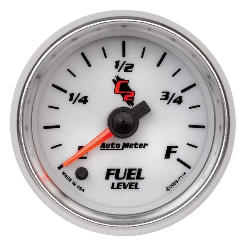 Autometer 2-1/16" Programmable 0-280 Ω Fuel Level Gauge C2 | Universal (7114)