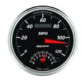 Autometer 5" 8K RPM/120 MPH Tachometer/Speedometer Gauge DESIGNER Black II | Universal (1291)