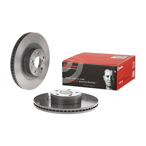 Brembo OEM Rear Brake Rotor | 2008-2014 Subaru WRX, 2017-2020 Toyota 86, and 2013-2018 Subaru BRZ (09.C662.11)