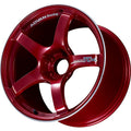 Advan Racing TC4 Candy Red w/ Machined Outer Lip Ring 18x9 | 5x114.3 (YAD8I25ECRR)