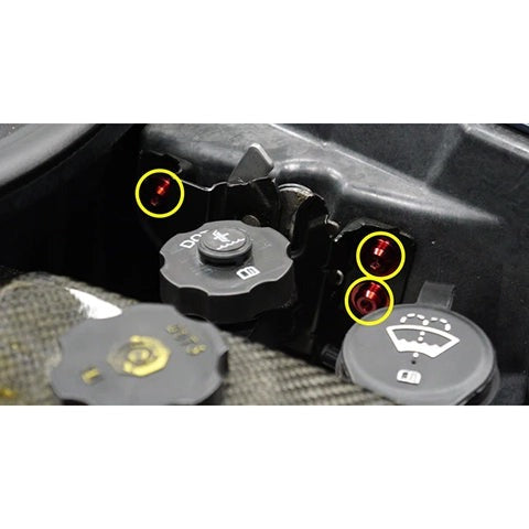 Dress Up Bolts Stage 2 Titanium Hardware Engine Bay Kit | 2005-2013 Chevrolet Corvette (CHE-013-Ti)