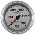 Autometer 2-5/8" 0-100 PSI Oil Pressure Gauge ULTRA-LITE II | Universal (7721)