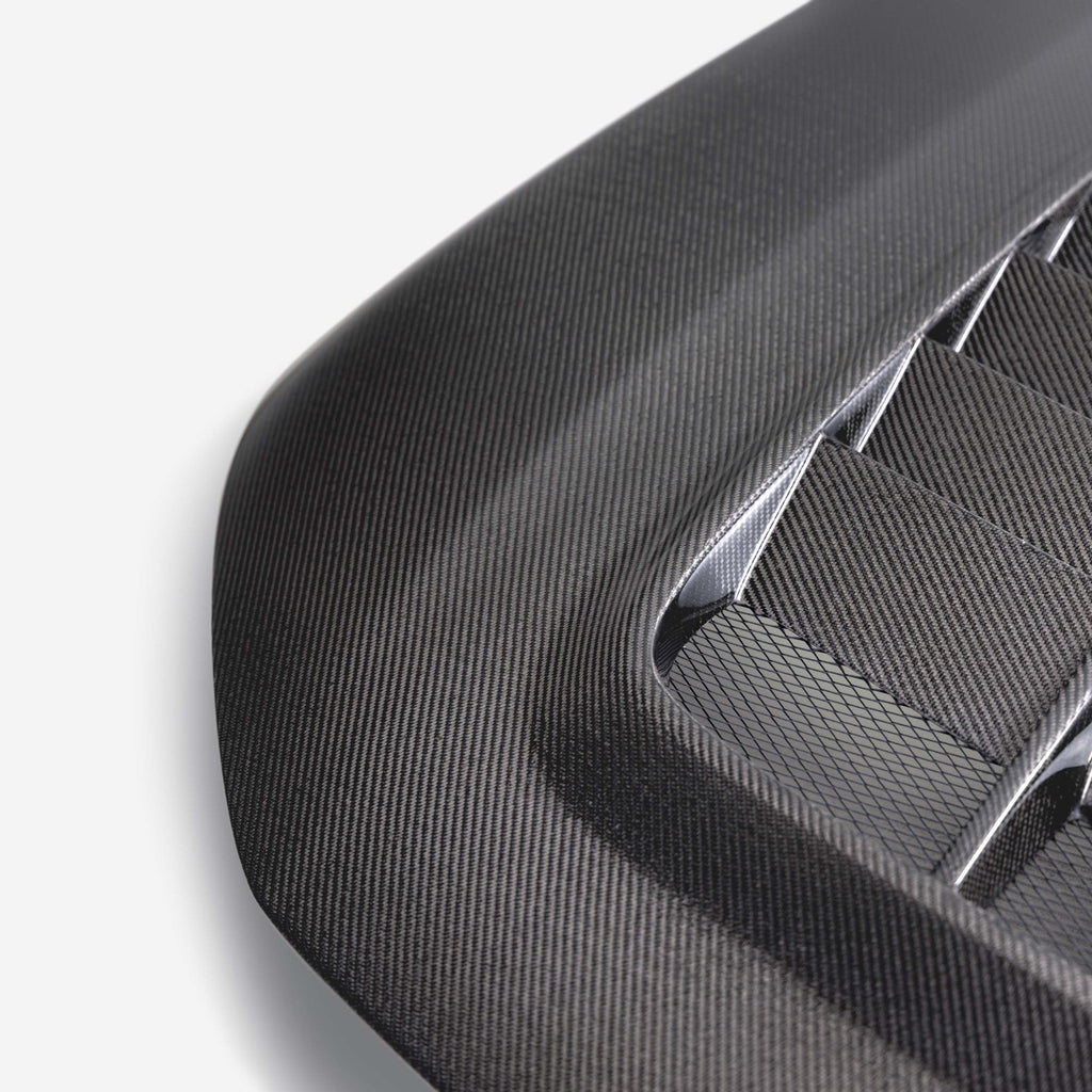 Seibon TV-Style Double Sided Carbon Fiber Hood | 2023+ Honda Civic Type R (HD23HDCVR-TV-DS)