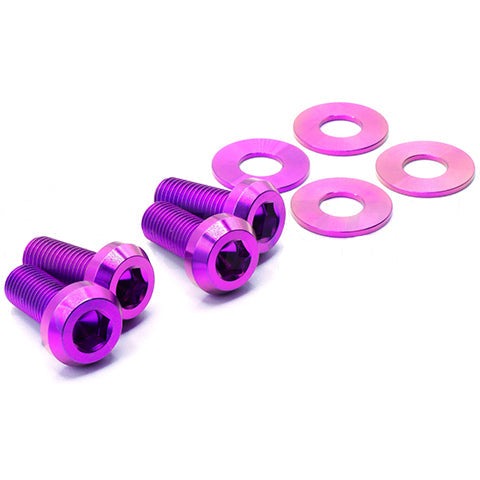 Dress Up Bolts Titanium Hardware Seat Kit | 2022 Subaru WRX (DUB SUB-043-Ti-BLK)