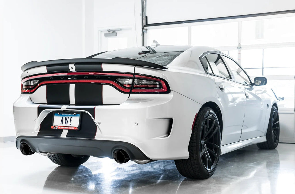 AWE Track Cat-Back Exhaust | 2015-2022 Dodge Charger 392 / Hellcat (3015-32112)