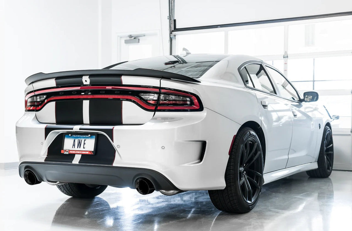 AWE Track Cat-Back Exhaust | 2015-2022 Dodge Charger 392 / Hellcat (3015-32112)