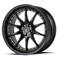 AodHan Wheels DS07 Gloss Black w/ Gold Rivets 18x8.5 | 5x114.3 (DS71885511435GB)