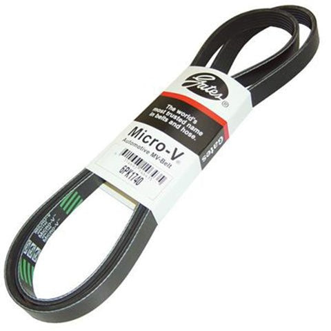 Gates Micro V-Belt | 1999-2000 Honda Civic, 1999-2003 Lexus ES300/RX300, and 1994-2005 Mazda MX-5/Miata (K04034)
