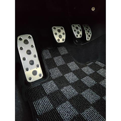 P2M Front + Rear Race Floor Mats - Dark Grey | 2022+ Subaru WRX (P2-CPTVBFFRDG-TP)