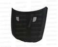 Seibon BM-Style Carbon Fiber Hood | 2005-2008 BMW 3 Series 4 dr E90 (HD0507BMWE90-BM)