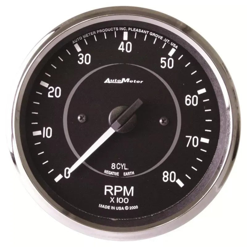Autometer 4" 0-8000 RPM Tachometer Gauge Cobra | Universal (201004)