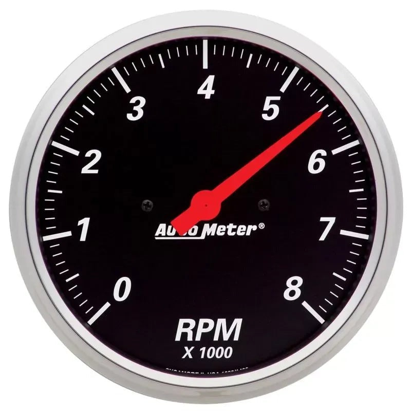 Autometer 5" 0-8000 RPM Tachometer Gauge Designer Black | Universal (1499)