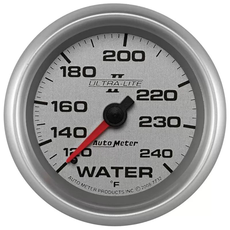 Autometer 2-5/8" 120-240 °F Water Temperature Gauge ULTRA-LITE II | Universal (7732)