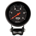 Autometer 2-5/8" 0-5000 RPM Pedestal Tachometer Gauge Z-SERIES | Universal (2888)