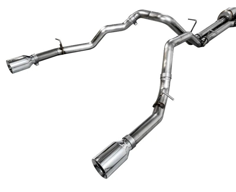 AWE 0FG Catback Exhaust for 2025+ RAM 1500 3.0TT Standard and High Output - Chrome Silver Tips (3015-32530)