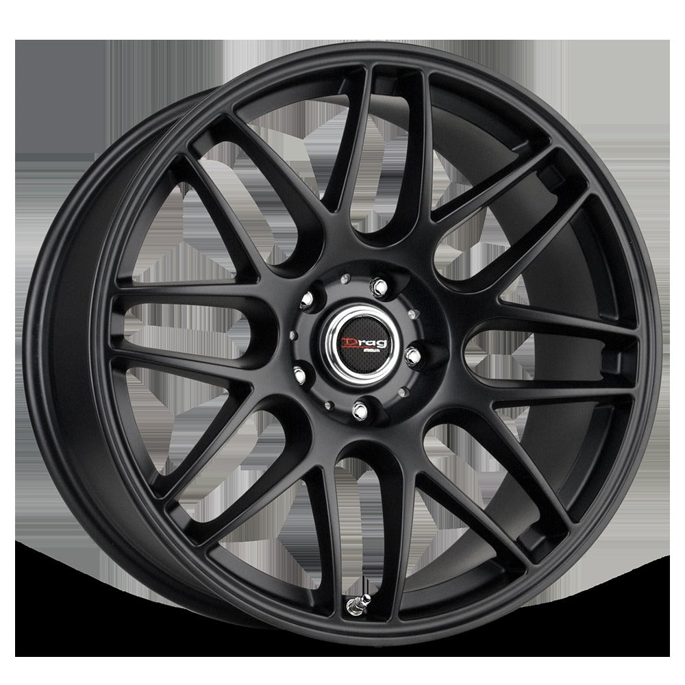 Drag Wheels DR37 Flat Black 17x7.5 | 5x120 (DR371775234272FB1)