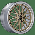 BBS Wheels LM Gold w/ Diamond Cut Machined Lip 19x9 | 5x112 (LM250GPK)