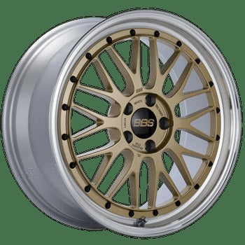 BBS Wheels LM Gold w/ Diamond Cut Machined Lip 19x9 | 5x112 (LM250GPK)