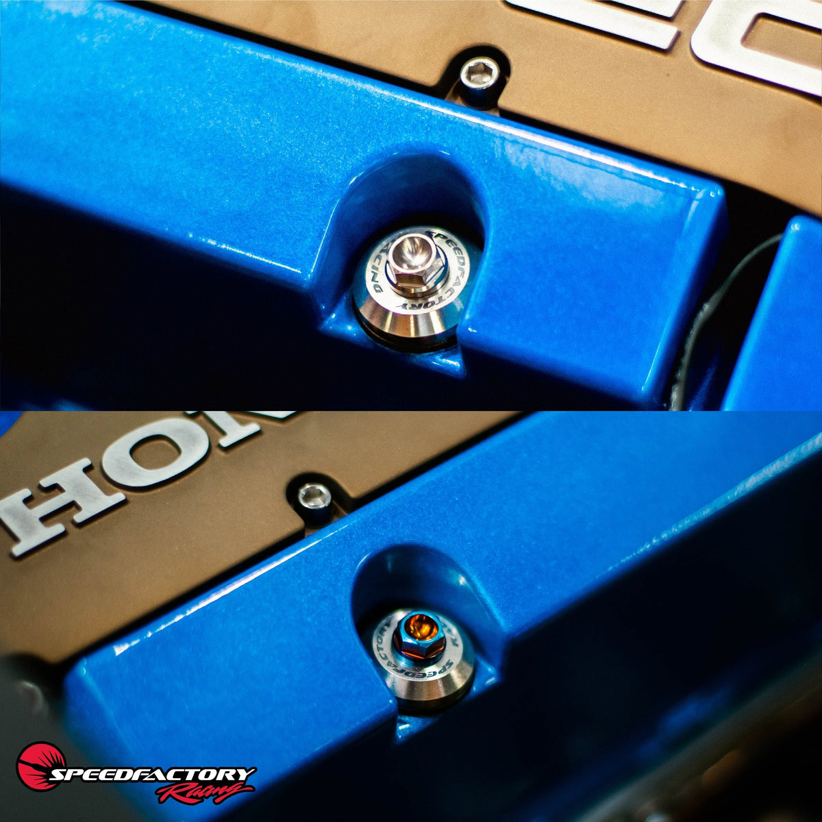 SpeedFactory Racing Titanium Valve Cover Hardware Kit | 2000-2009 Honda S2000 (SF-02-078-F20/F22)