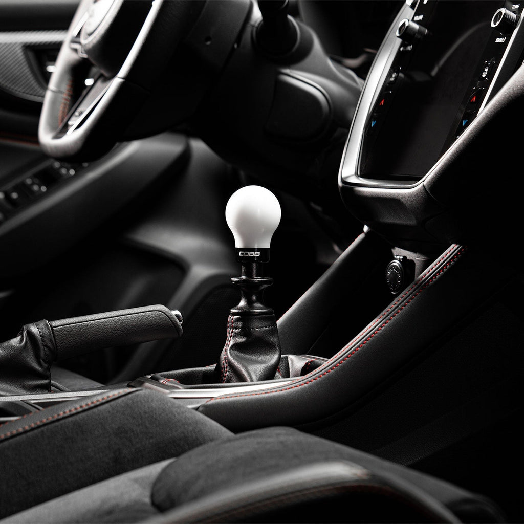 Cobb 6-Speed Weighted Shift Knob | 04-21 Subaru STI / 15-24 WRX / 06-09 Legacy GT Spec B (213360)