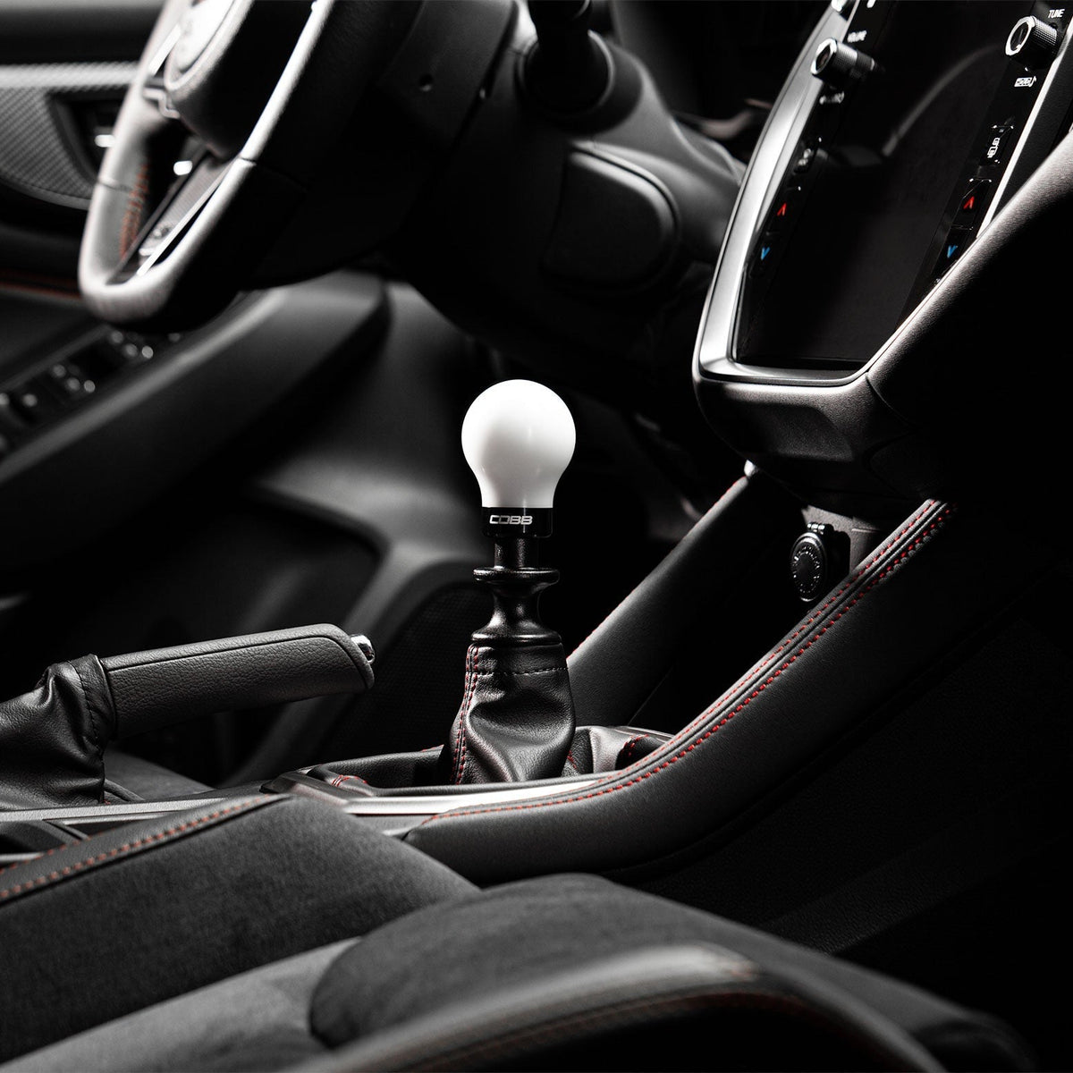 Cobb 6-Speed Weighted Shift Knob | 04-21 Subaru STI / 15-24 WRX / 06-09 Legacy GT Spec B (213360)