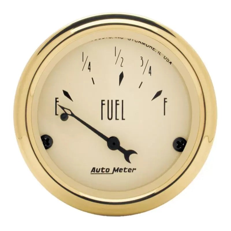 Autometer 2-1/16" 73-10 Ω Fuel Level Gauge GOLDEN OLDIES | Universal (1505)