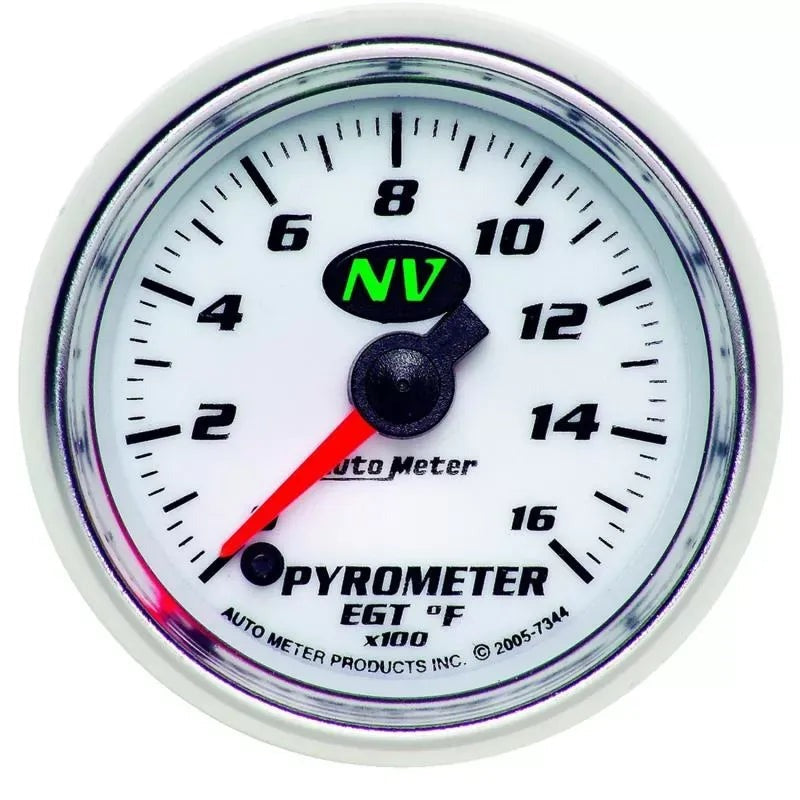 Autometer 2-1/16" 0-1600 °F Pyrometer EGT Gauge NV | Universal (7344)