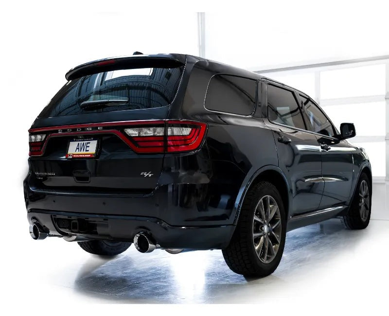 AWE Touring Edition Exhaust for Dodge Durango 3.6 / 5.7 - Chrome Silver Tips (3015-32575)