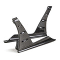 Seibon MB-style Carbon Fiber Front Side Skirt Extensions | 2023+ Honda Civic Type R (SX23HDCVR-MB-F)