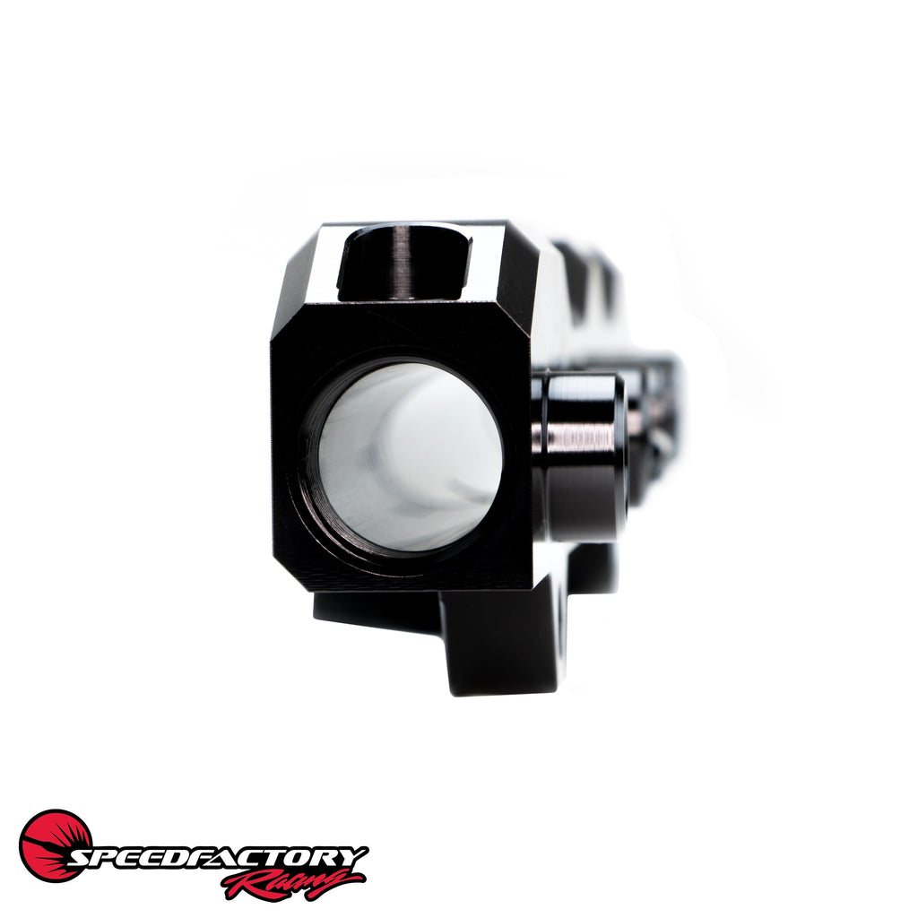 SpeedFactory Racing Billet K-Series 10AN Mega Flow Fuel Rail | 2002-2006 Acura RSX Type-S, 2006-2015 Honda Civic Si, and 2004-2014 Acura TSX (SF-02-802)