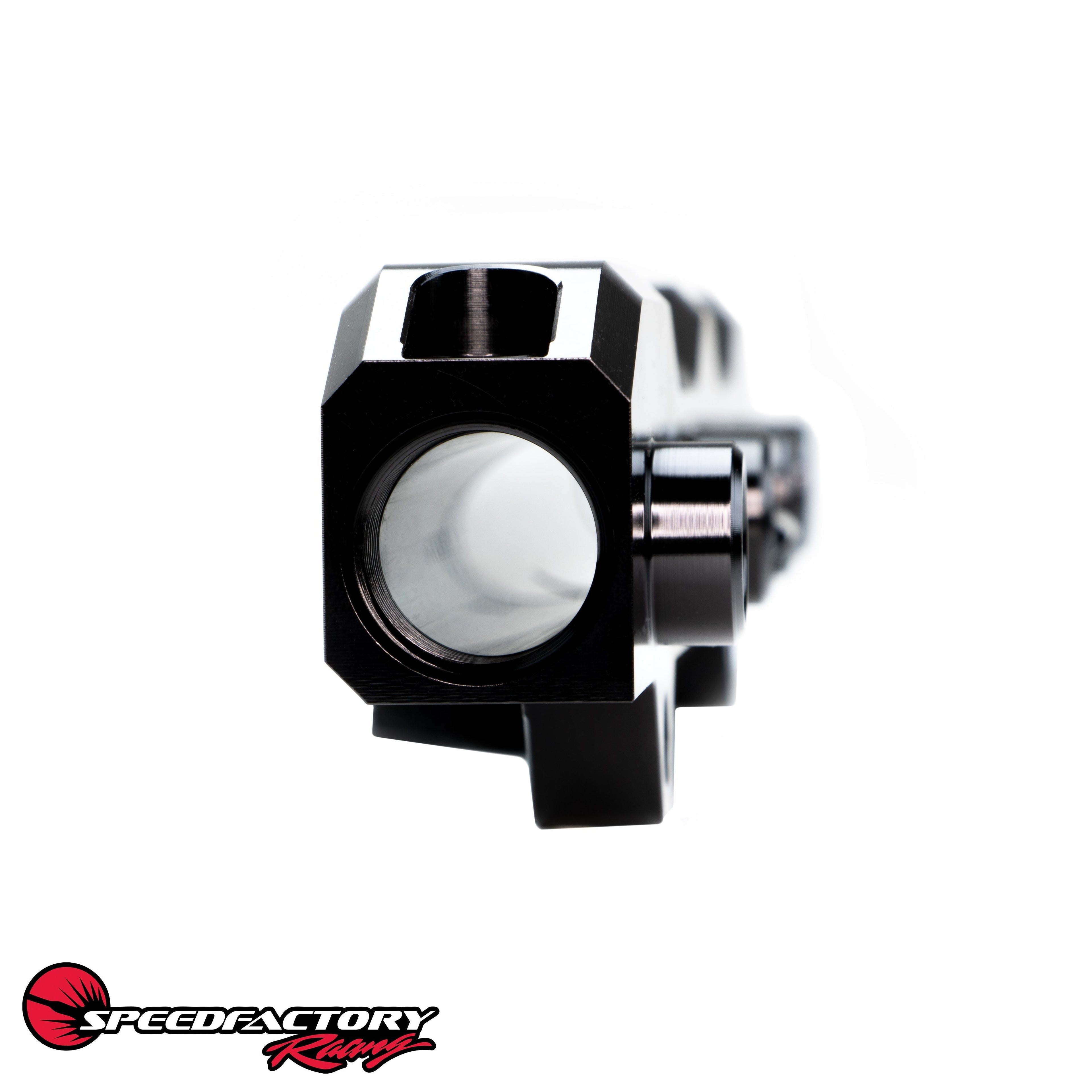SpeedFactory Racing Billet K-Series 10AN Mega Flow Fuel Rail | 2002-2006 Acura RSX Type-S, 2006-2015 Honda Civic Si, and 2004-2014 Acura TSX (SF-02-802)