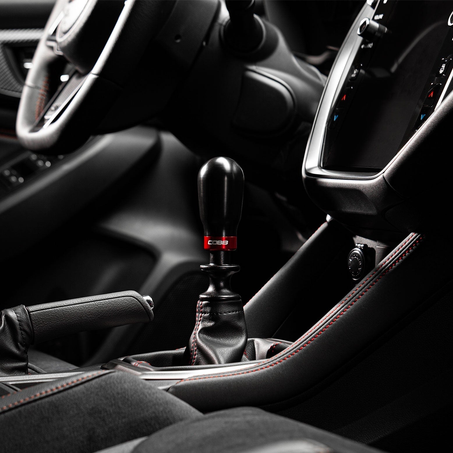 Cobb 6-Speed Tall Weighted Shift Knob | 04-21 Subaru STI / 15-24 WRX / 06-09 Legacy GT Spec B (213370)