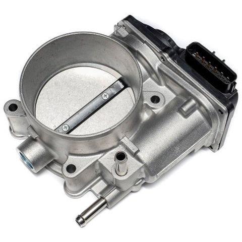 IAG Big Bore 76mm Throttle Body with Electronics and Adapter for Process West Intake Manifolds | 2004-2021 Subaru WRX STI, 2006-2014 Subaru WRX, and 2004-2008 Subaru Forester XT (IAG-AFD-2028)