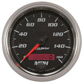 Autometer 3-3/8" 0-160 MPH PRO-CYCLE Speedometer Gauge Black | Universal (19689)